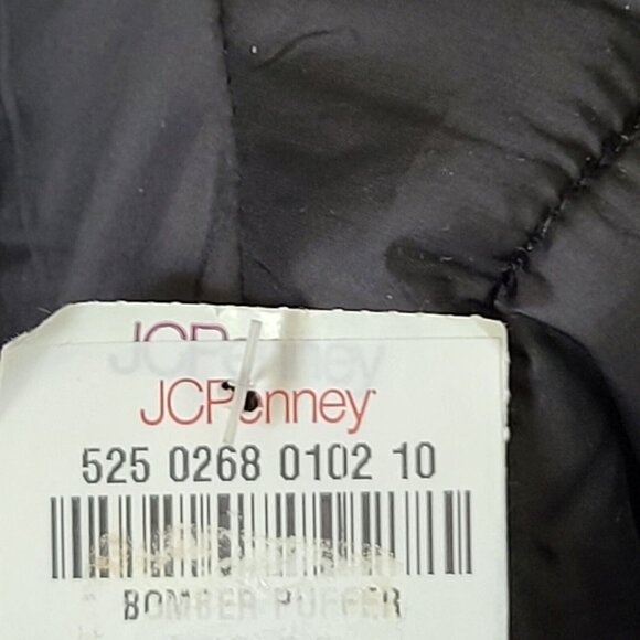 Arizona Jean Co Quilted Bomber Puffer Jacket Coat Mens Size XXL Black Zip NWT - Picture 7 of 7